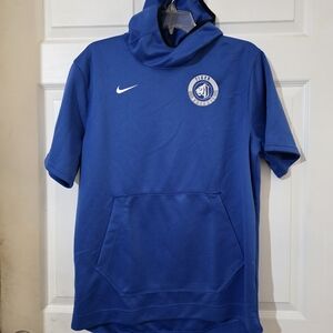 Nike Blue Tiger Baseball Hoodie